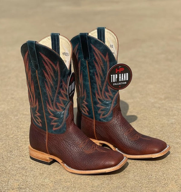 Men's Horse Power HP8054 13" Cowboy Comanche Shrunken Shoulder Square Toe Boot (SHOP IN-STORES TOO)
