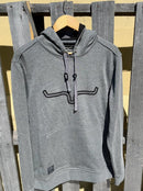 Men's Kimes Ranch Fast Talker Fleece Hoodie In Charcoal Heather *Closeout*