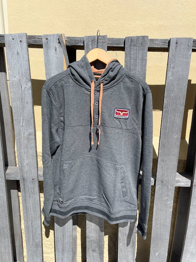 Men's Kimes Ranch Ranch Ready Fleece Hoodie In Charcoal Heather