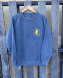 Mississippi Cattle Company Denim Comfort Colors Crew Neck Sweatshirt