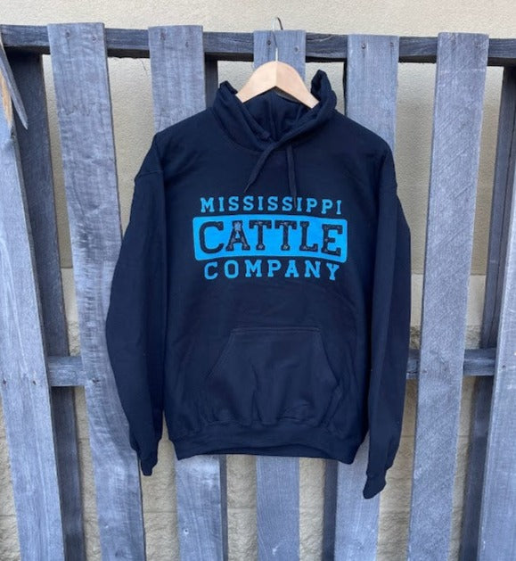 Mississippi Cattle Company Black Hoodie *CLOSEOUT*