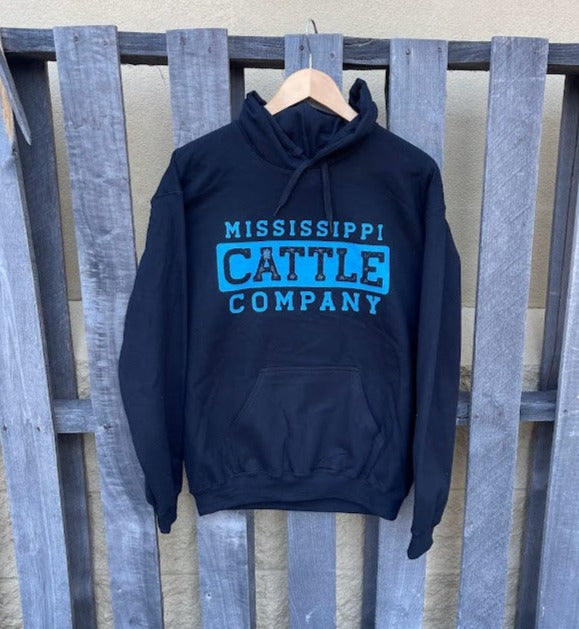 Mississippi Cattle Company Black Hoodie