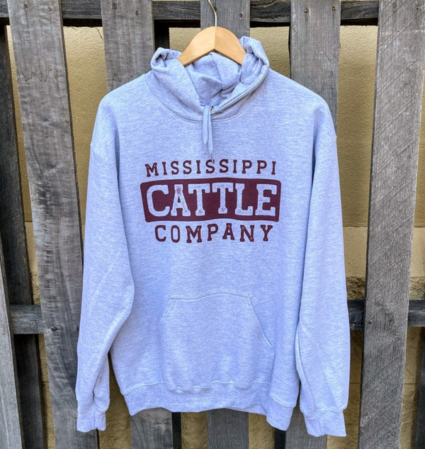 Mississippi Cattle Company Sport Grey Hoodie