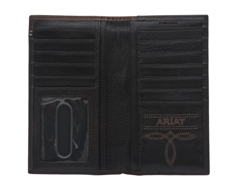 Ariat A3510202 Rodeo Wallet/ Checkbook Cover with Concho