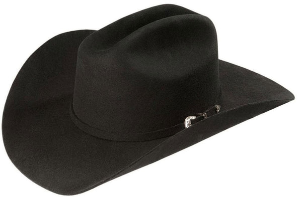 Justin 3X Rodeo Black 4” Brim Wool Hat (SHOP IN-STORES TOO) (Call to check availability)