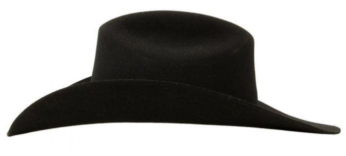 Justin 3X Rodeo Black 4” Brim Wool Hat (SHOP IN-STORES TOO) (Call to check availability)