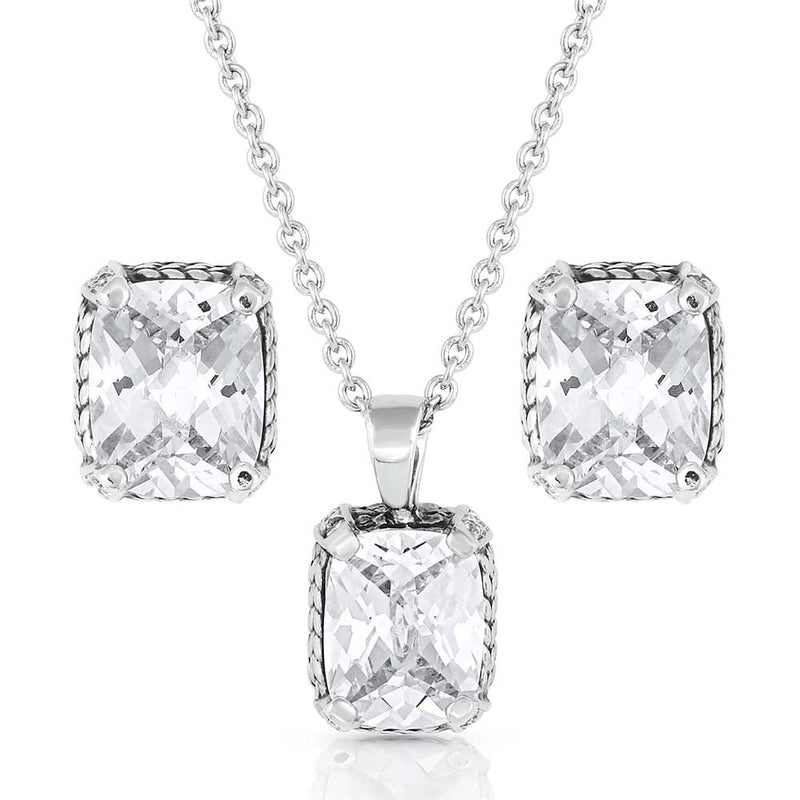 Montana Silversmiths JS5241 Star Light's Bliss Crystal Jewelry Set
