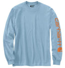 Carhartt Moonstone Workwear Long-Sleeve Graphic Logo T-Shirt