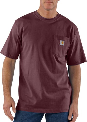 Carhartt K87-PRT Port Workwear Short Sleeve Pocket T-Shirt