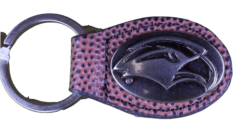 Zep-Pro KL6-FTBL-UMS Southern Miss Small Football Grain Oval Concho Key Chain