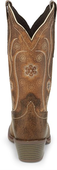 Women's Justin GY2937 Jessa Brown Square Toe Boot
