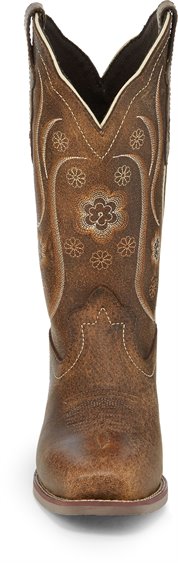 Women's Justin GY2937 Jessa Brown Square Toe Boot