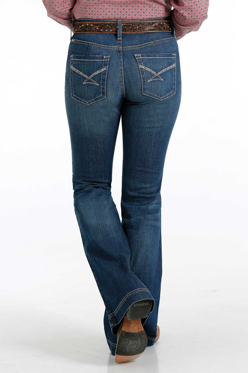 Women's Cinch MJ81454081 Lynden Moderate Rise Slim Fit Trouser *CLOSEOUT*