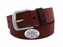 Zep-Pro Mississippi State University Bulldogs Over-Sized Brown Leather Belt