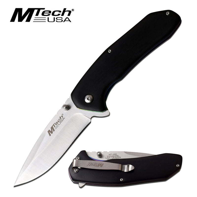 MTECH MT-A995BK SPRING ASSISTED KNIFE