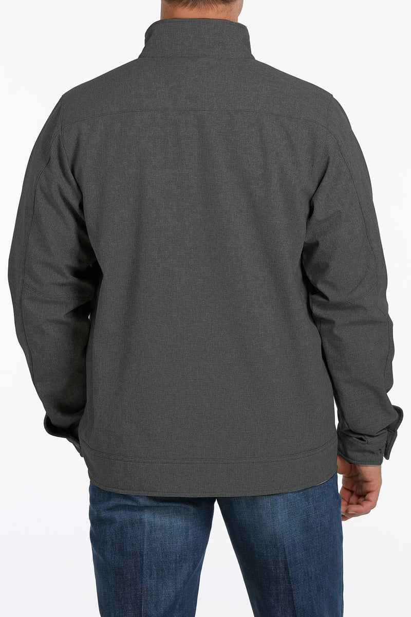 Cinch MWJ1539003 Men's Charcoal Conceal Carry Textured Bonded Jacket (SHOP IN-STORES TOO)