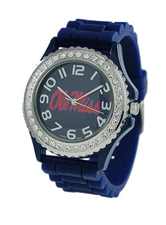University of Mississippi (Ole Miss) Rubber Band Watch