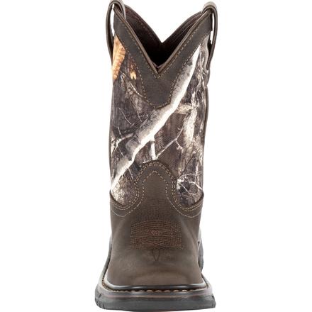 Children's Rocky RKW0258C Ride FLX Waterproof Western Wide Square Toe Boot