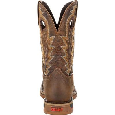 Rocky RKW0303 Men's 11" Long Range Composite Toe Waterproof Western Boot