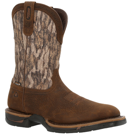 Rocky RKW0358 Men's 11" Long Range Soft Toe Mossy Oak Waterproof Western Boot (SHOP IN-STORE TOO)