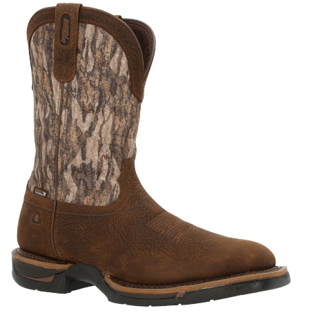 Rocky RKW0358 Men's 11" Long Range Soft Toe Mossy Oak Waterproof Western Boot *Closeout*