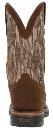 Rocky RKW0358 Men's 11" Long Range Soft Toe Mossy Oak Waterproof Western Boot *Closeout*