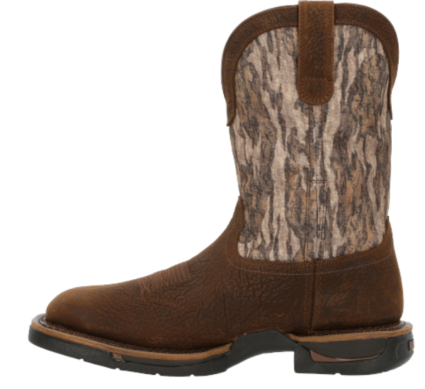 Rocky RKW0358 Men's 11" Long Range Soft Toe Mossy Oak Waterproof Western Boot *Closeout*