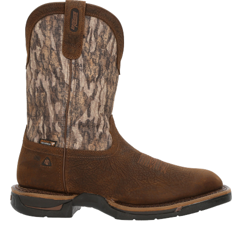 Rocky RKW0358 Men's 11" Long Range Soft Toe Mossy Oak Waterproof Western Boot *Closeout*