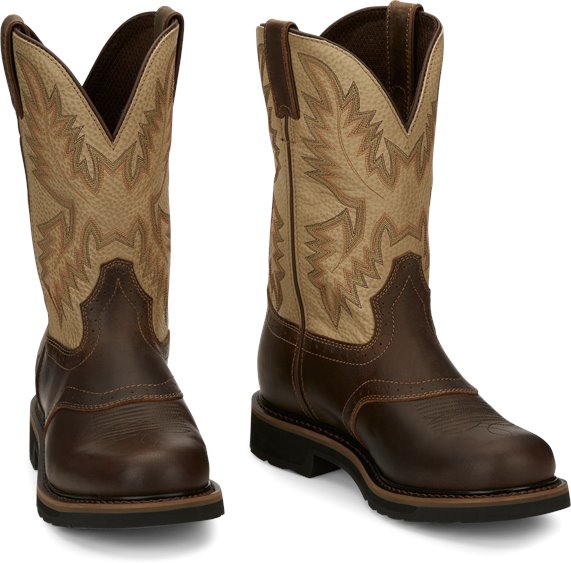 Justin SE4660 Superintendent Men's Work Boot Golden Brown