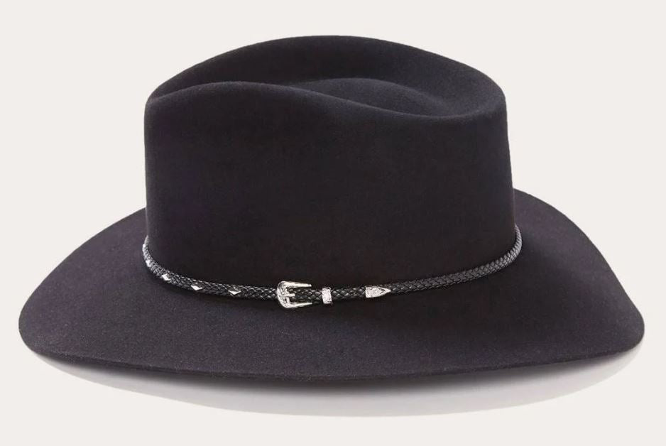 Stetson 5X Diamond Jim Black Felt Hat