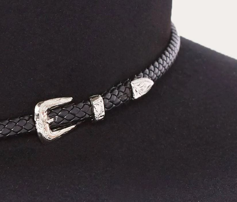 Stetson 5X Diamond Jim Black Felt Hat