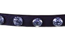 Top Notch Accessories HBCRYSTALBLK Black Crystal Hat Band
