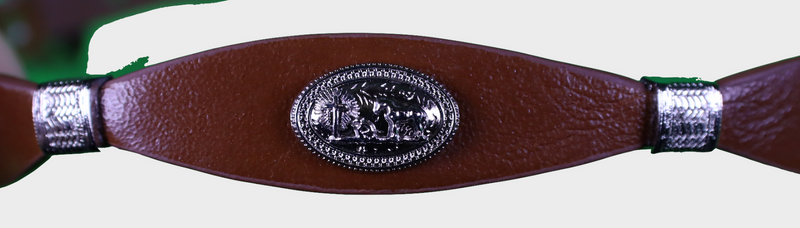 Top Notch Accessories HBPRYCWBOYBRN Brown Praying Cowboy Hat Band