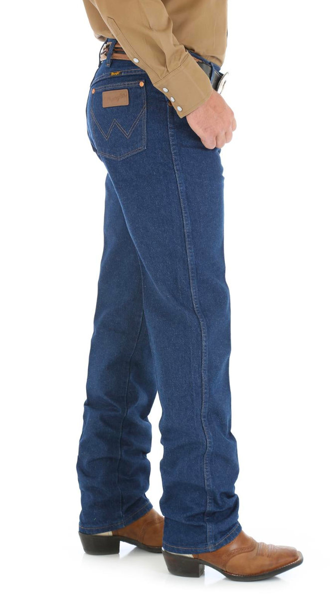 Wrangler 0013MWZ Men's Rigid Indigo Cowboy Cut® Original Fit Jean