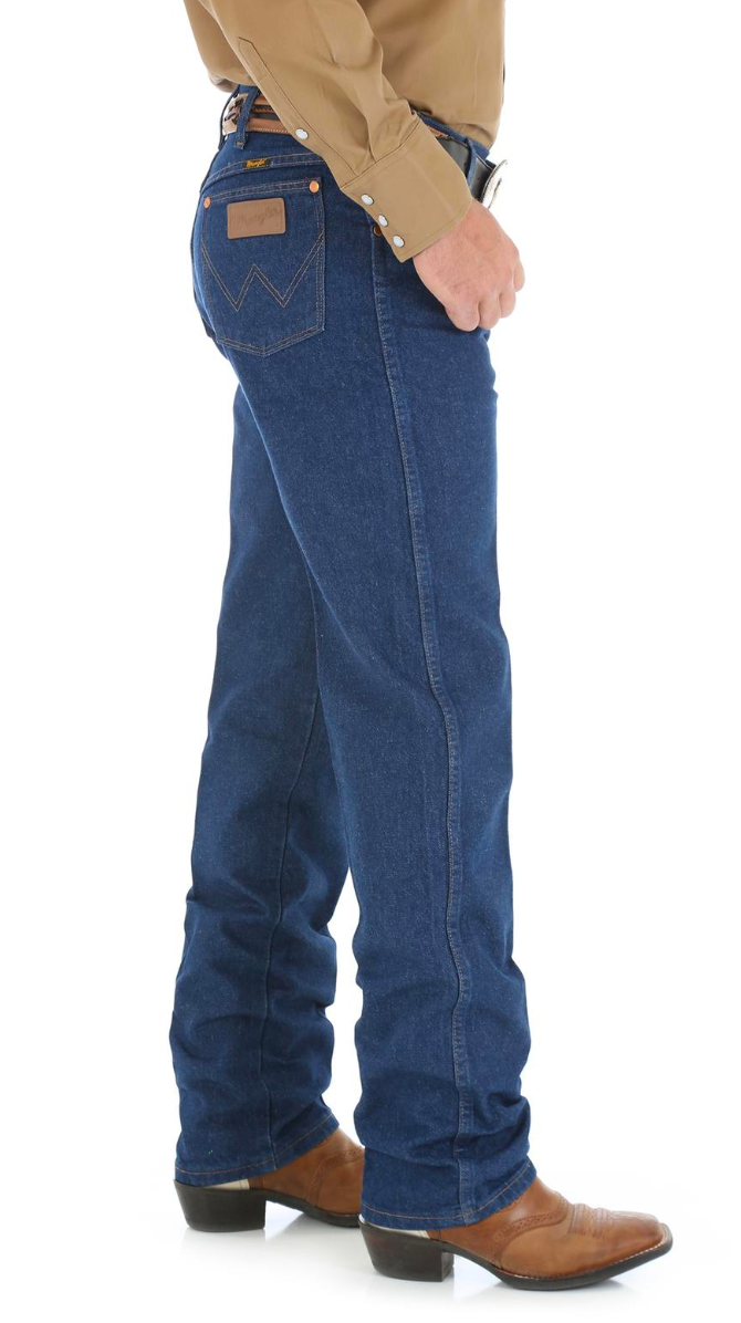 Wrangler 0013MWZ Men's Rigid Indigo Cowboy Cut® Original Fit Jean (SHOP IN-STORES TOO)