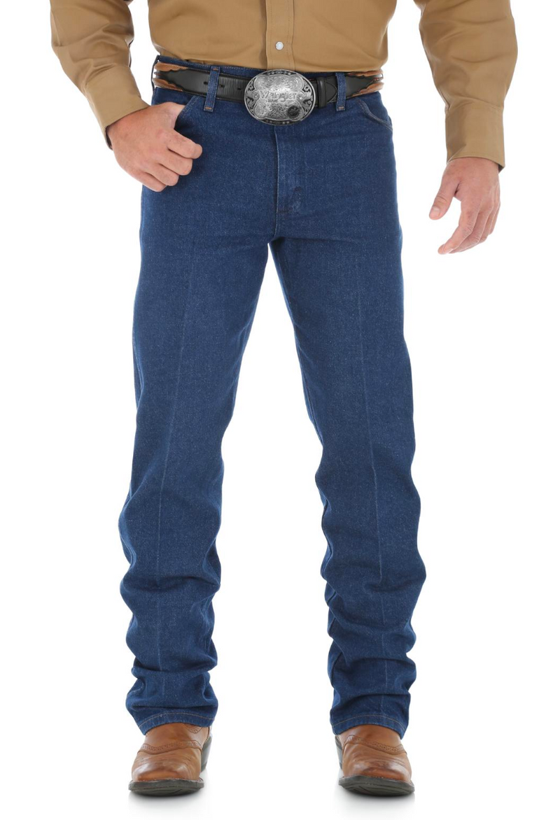 Wrangler 0013MWZ Men's Rigid Indigo Cowboy Cut® Original Fit Jean (SHOP IN-STORES TOO)