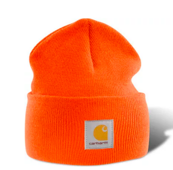 Carhartt A18-BOG Brite Orange Beanie