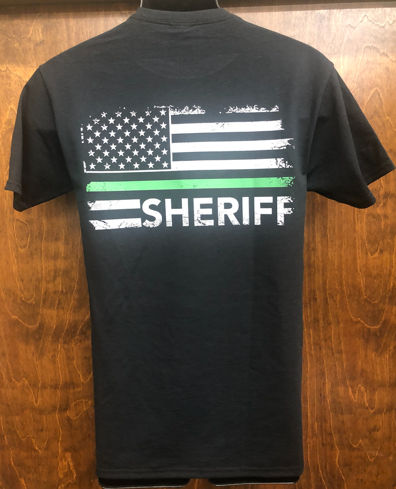 2nd Amendment 19574 "Sheriff" Black Short Sleeve T-Shirt
