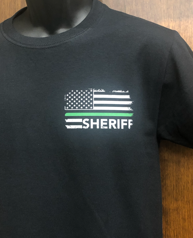 2nd Amendment 19574 "Sheriff" Black Short Sleeve T-Shirt