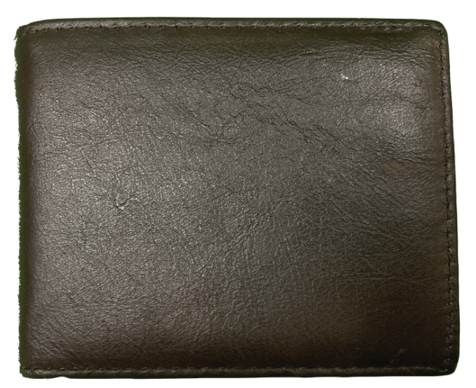 Top Notch Accessories 8882DKBR Smooth Leather Dark Brown Bi-fold