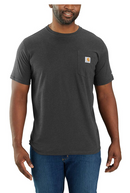 Carhartt Men's Carbon Heather Force® Relaxed Fit Midweight Short Sleeve Pocket T-Shirt