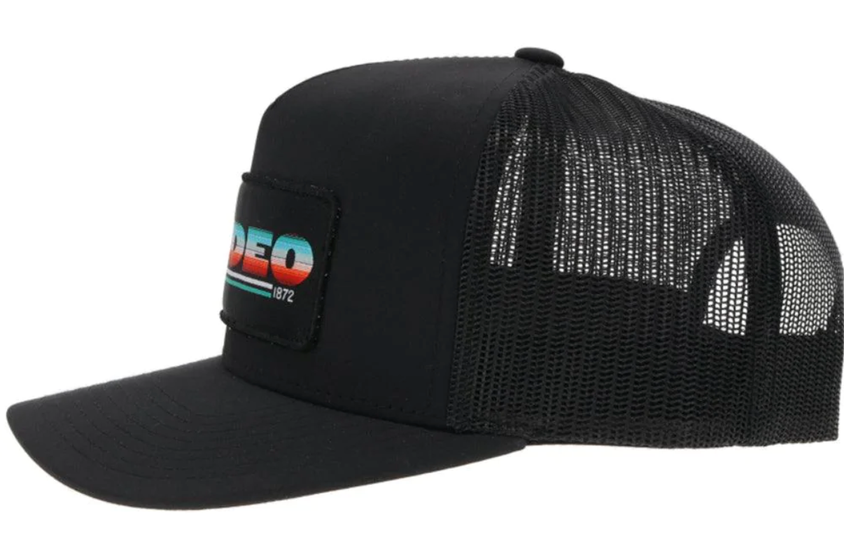 Hooey "2153T-BK" Rodeo Serape/Black Snap Back Cap
