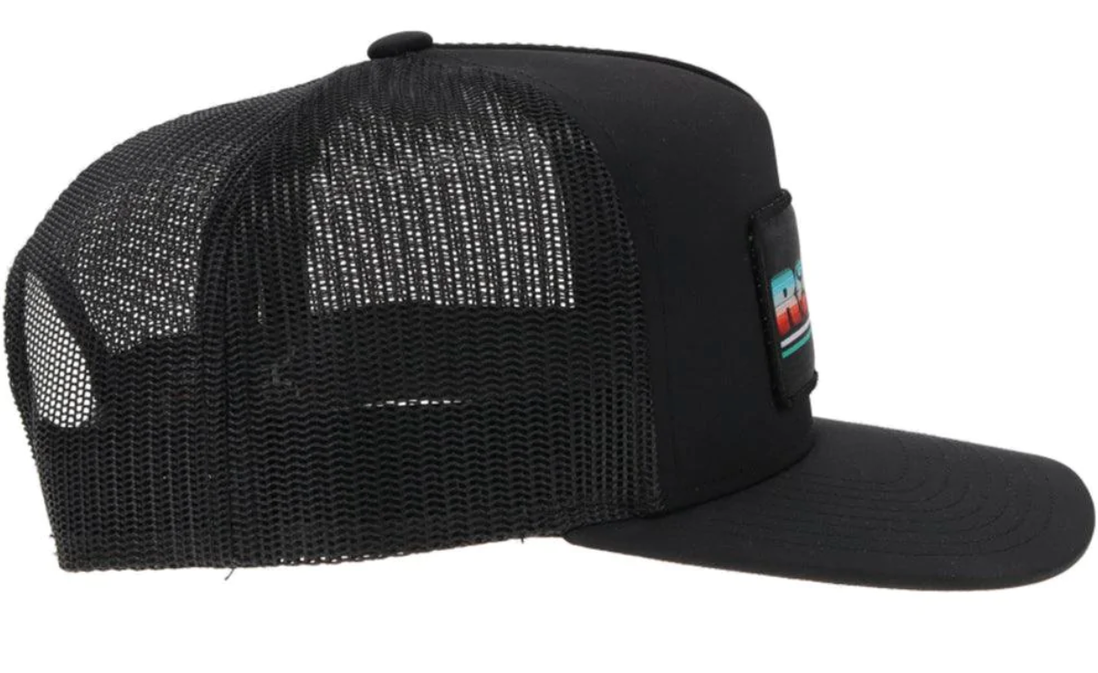 Hooey "2153T-BK" Rodeo Serape/Black Snap Back Cap