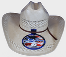 American Hat Company straw hat front view. 