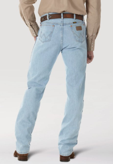 Wrangler 13MWZGH Men’s Bleached Cowboy Cut® Original Fit Jean