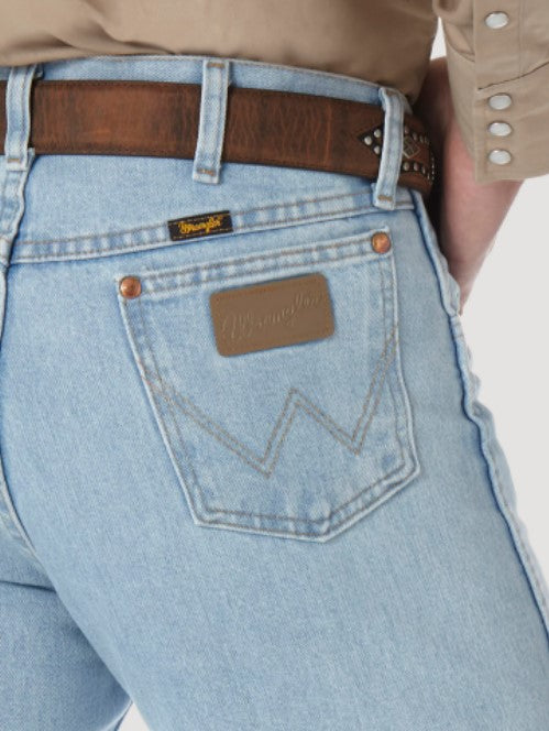 Wrangler 13MWZGH Men’s Bleached Cowboy Cut® Original Fit Jean
