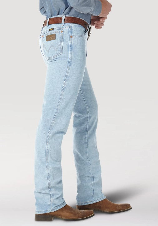 Men's Wrangler® Cowboy Cut® Slim Fit Bleached Jean