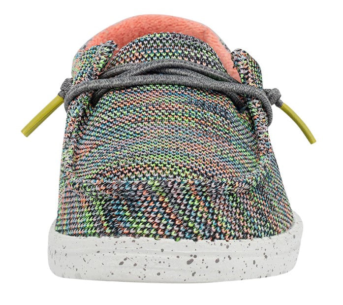Youth Hey Dude 130128341 Wendy Peacock Pink Shoe