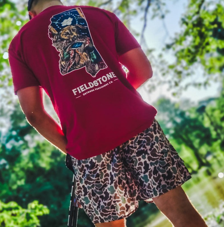 Fieldstone Mississippi Bird Dog Tee R145