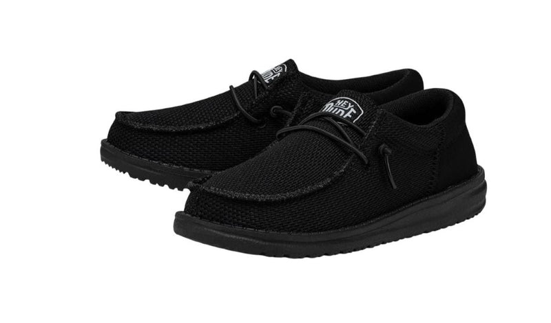 Youth Hey Dude 40045-0XS Wally Funk Mono Shade Shoe